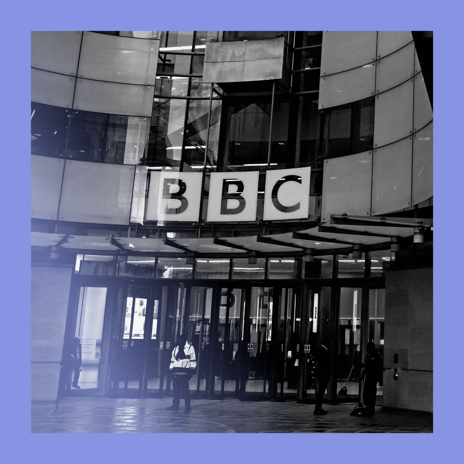 British Broadcasting Capitulation: BBC bosses fall artwork