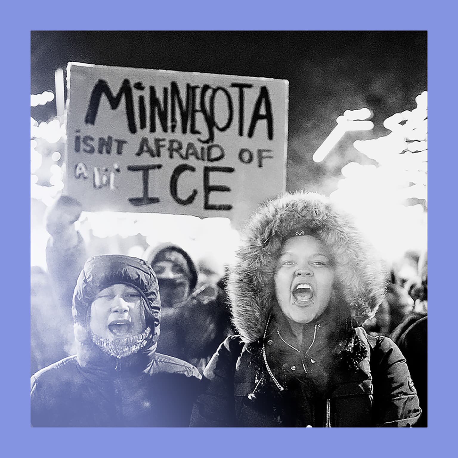 Resistance is fatal: another killing in Minneapolis artwork