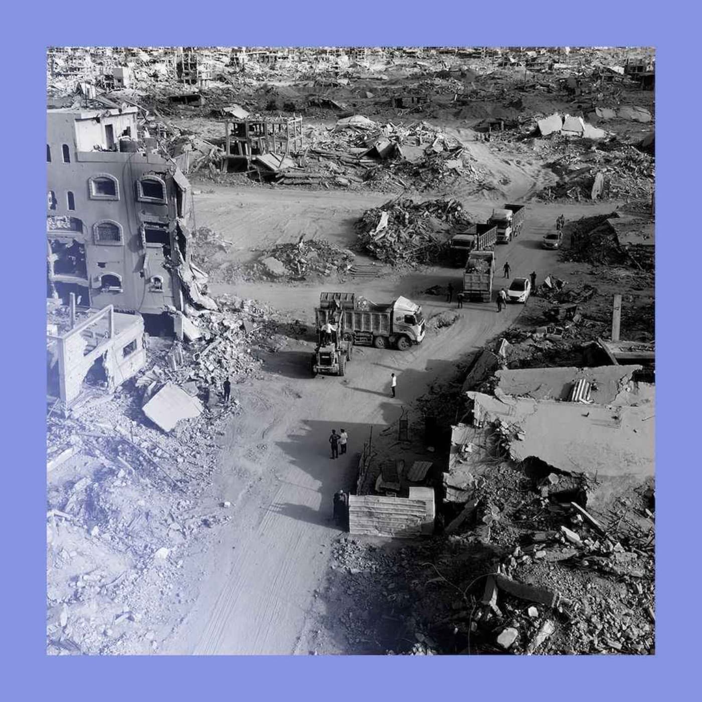 Toil and rubble: who will rebuild Gaza? artwork