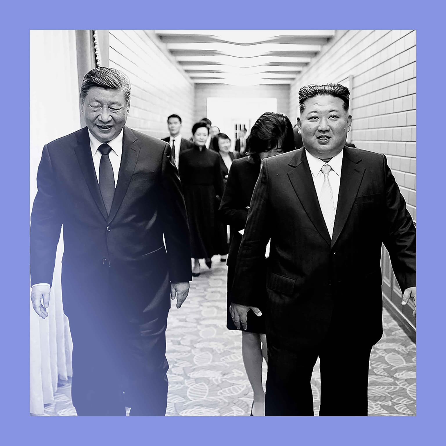 There Xi goes: visiting North Korea artwork