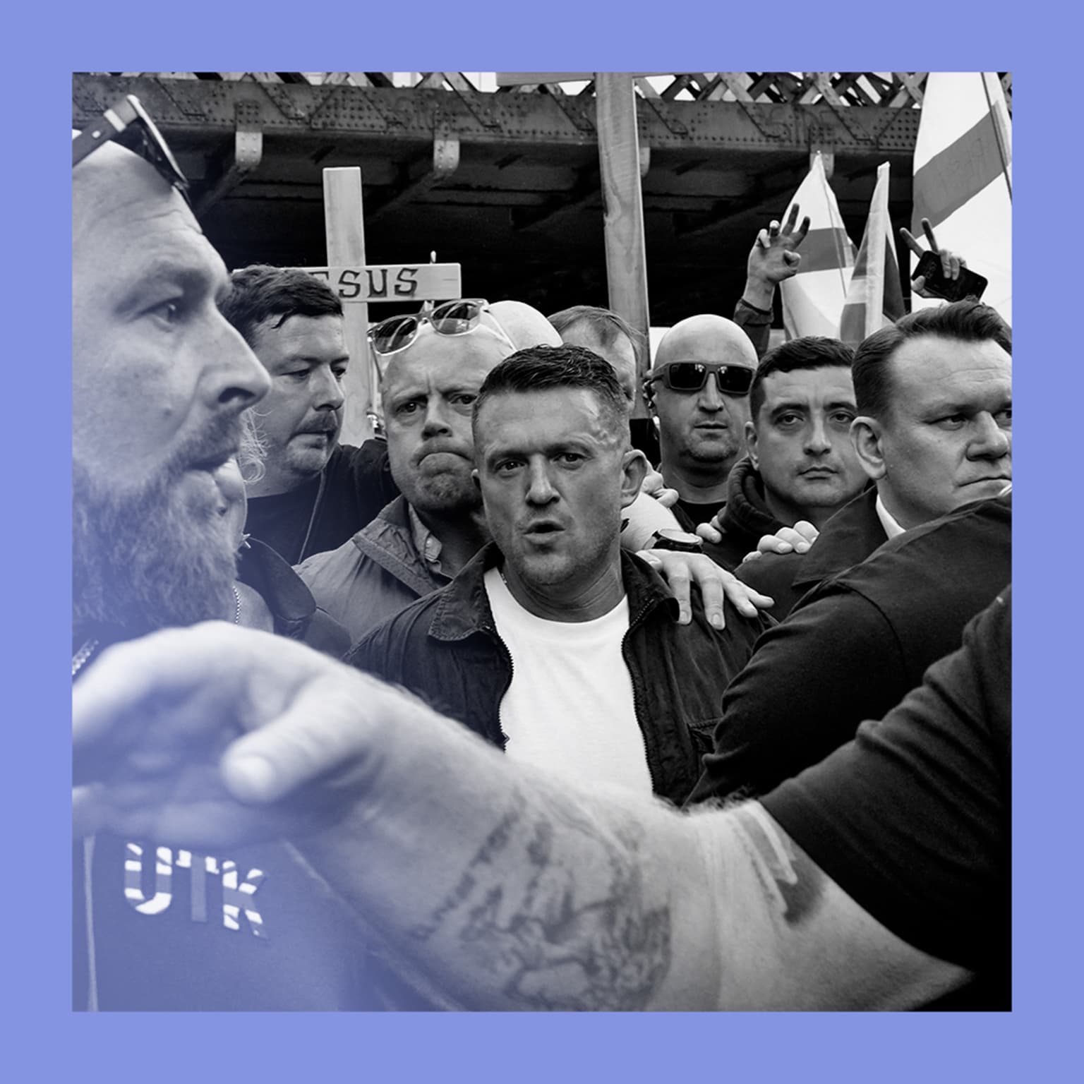 Top dog-whistler: Tommy Robinson and Britain’s far right artwork