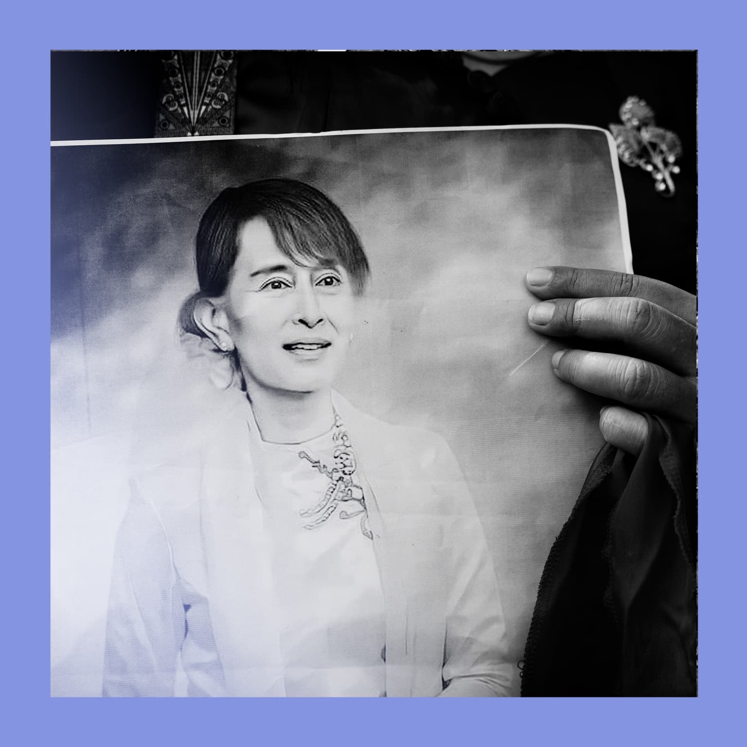 Hard cell: Aung San Suu Kyi at 80 artwork