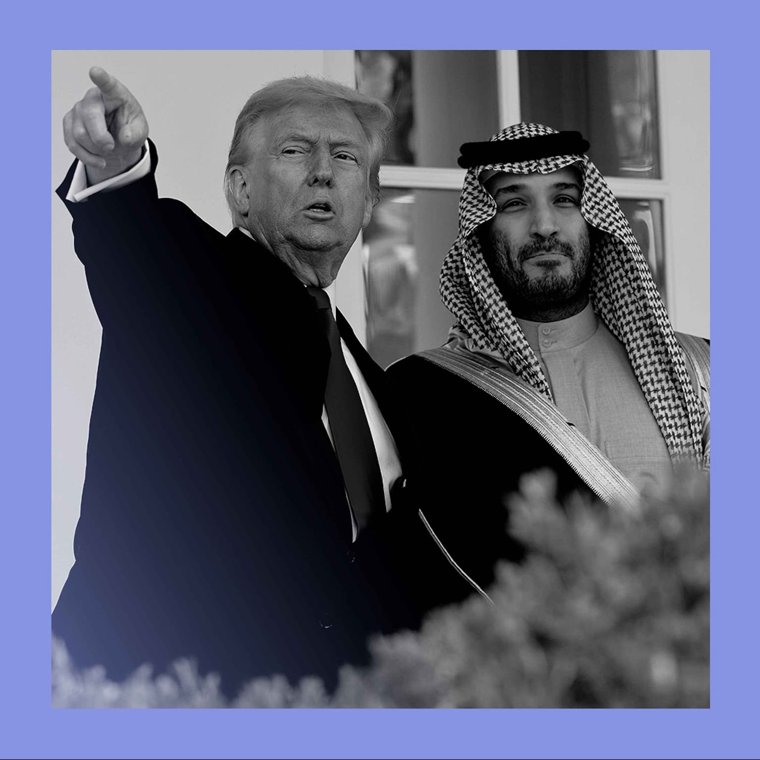 Crown prince arming: Trump sells jets to MBS artwork