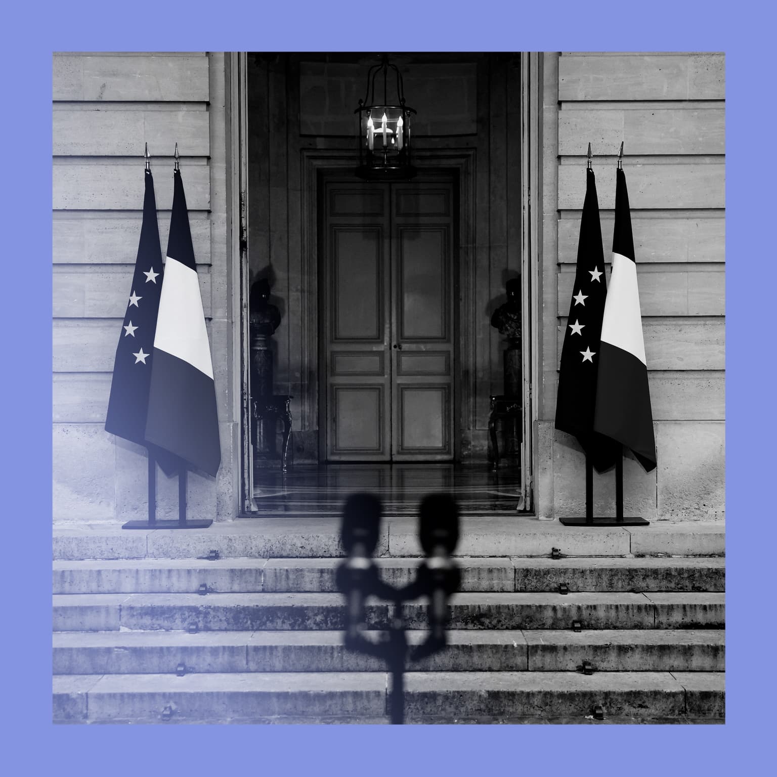 Liberté, égalité, désordre: chaos in France artwork