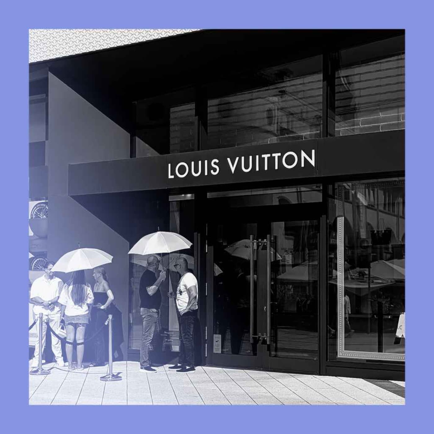 Luxe run out? LVMH artwork
