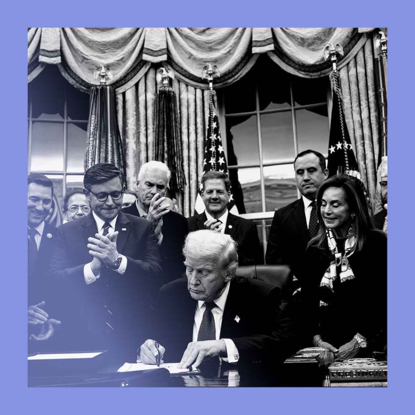 Opening punch: Shutdown ends, now more Epstein emails artwork