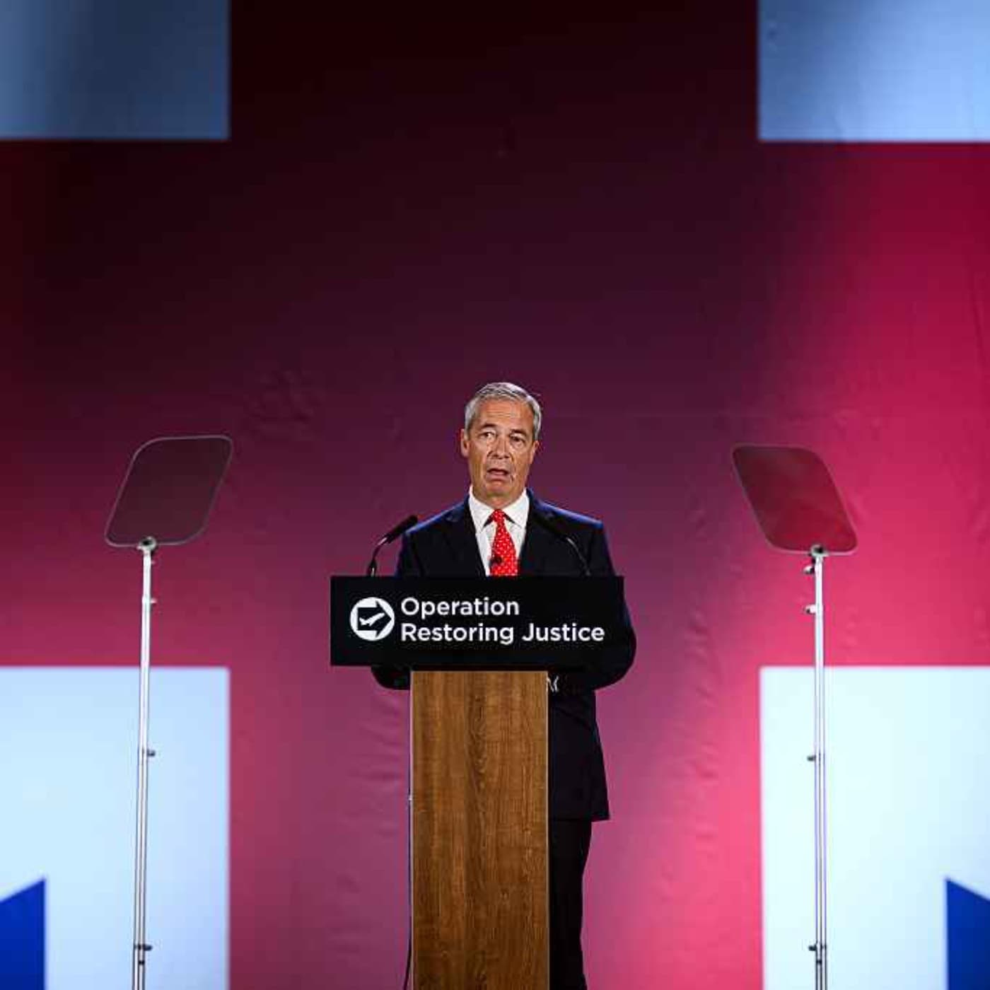Farage finally unveils his deportation plan artwork