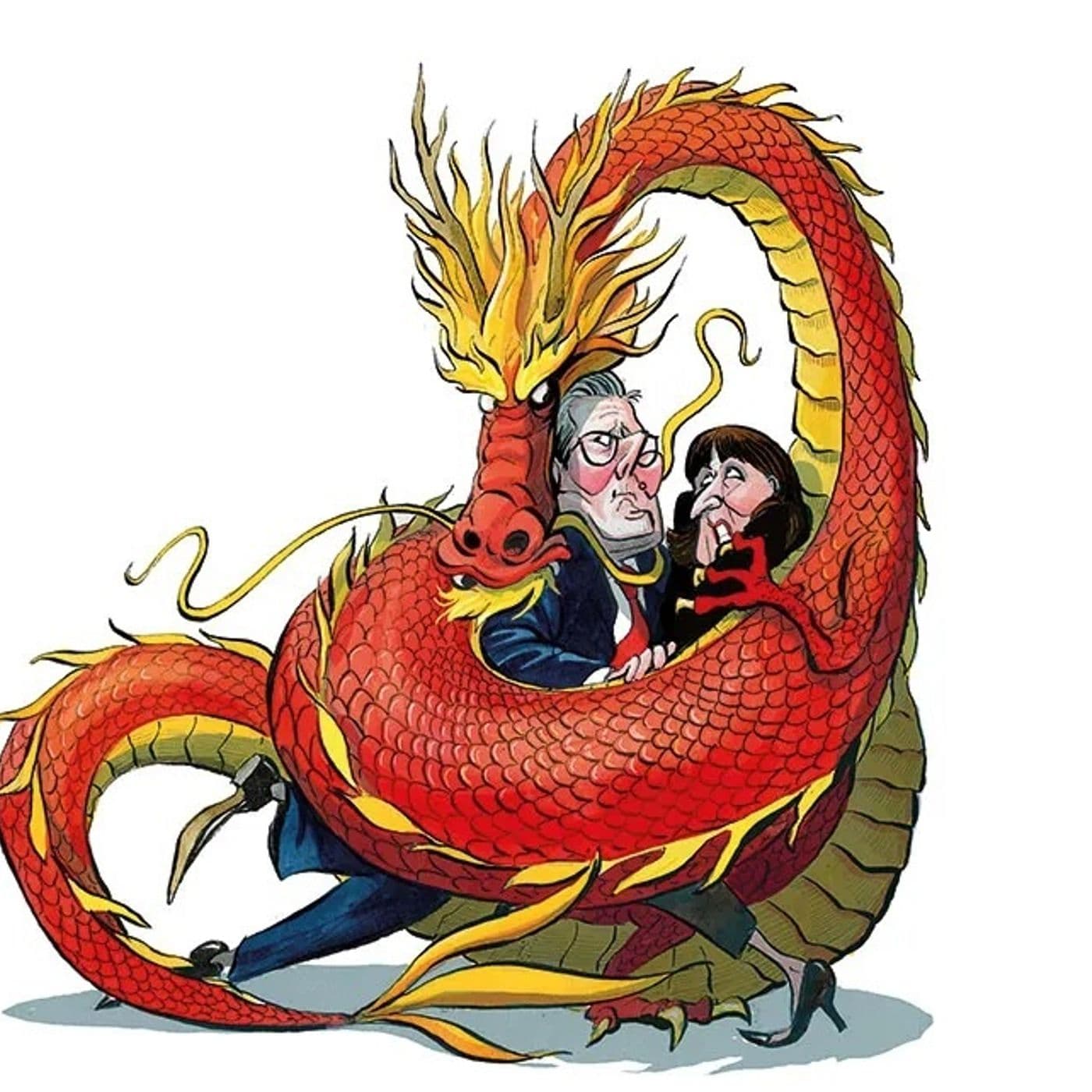 Starmer denies being soft on China artwork