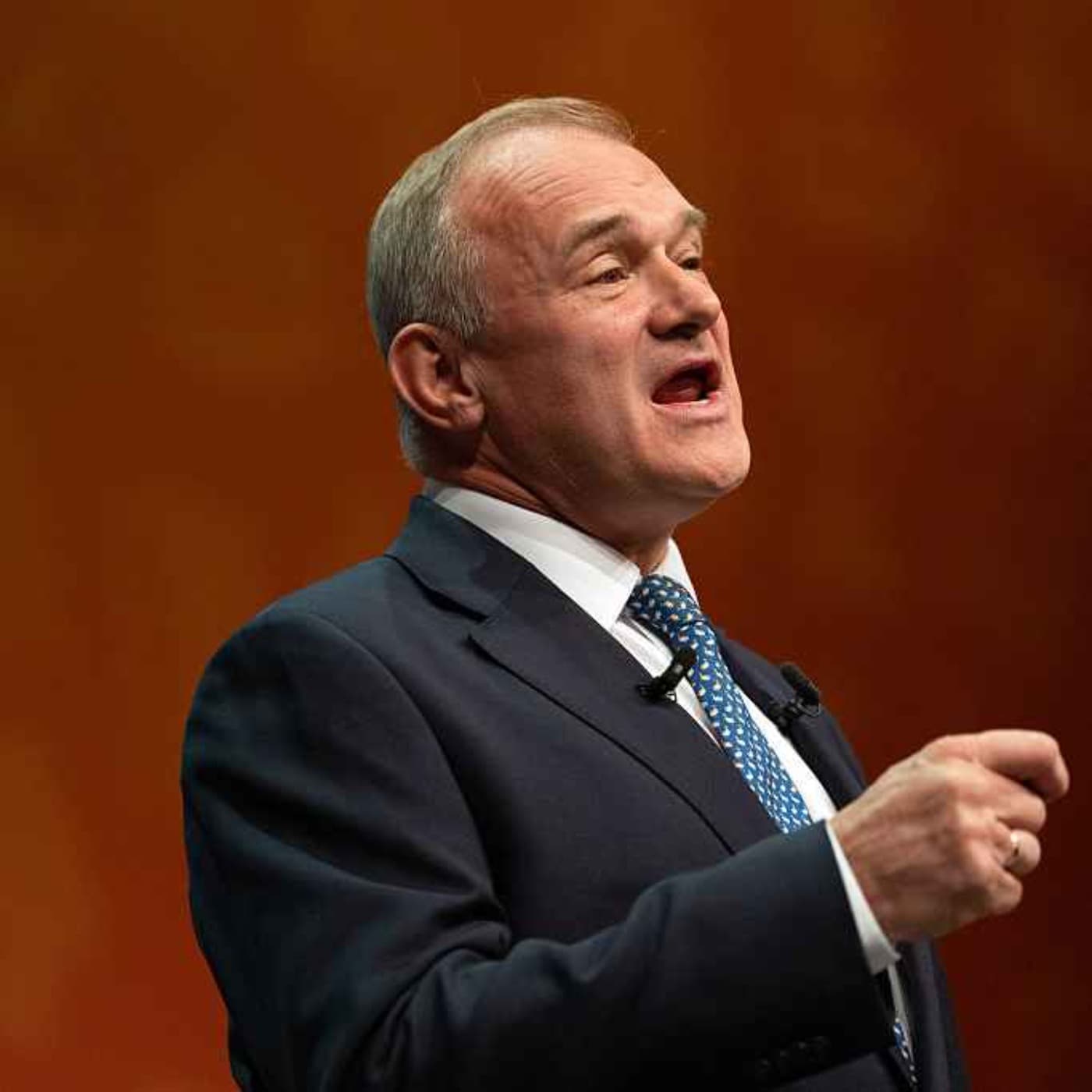 Ed Davey pitches himself as the anti-Farage artwork
