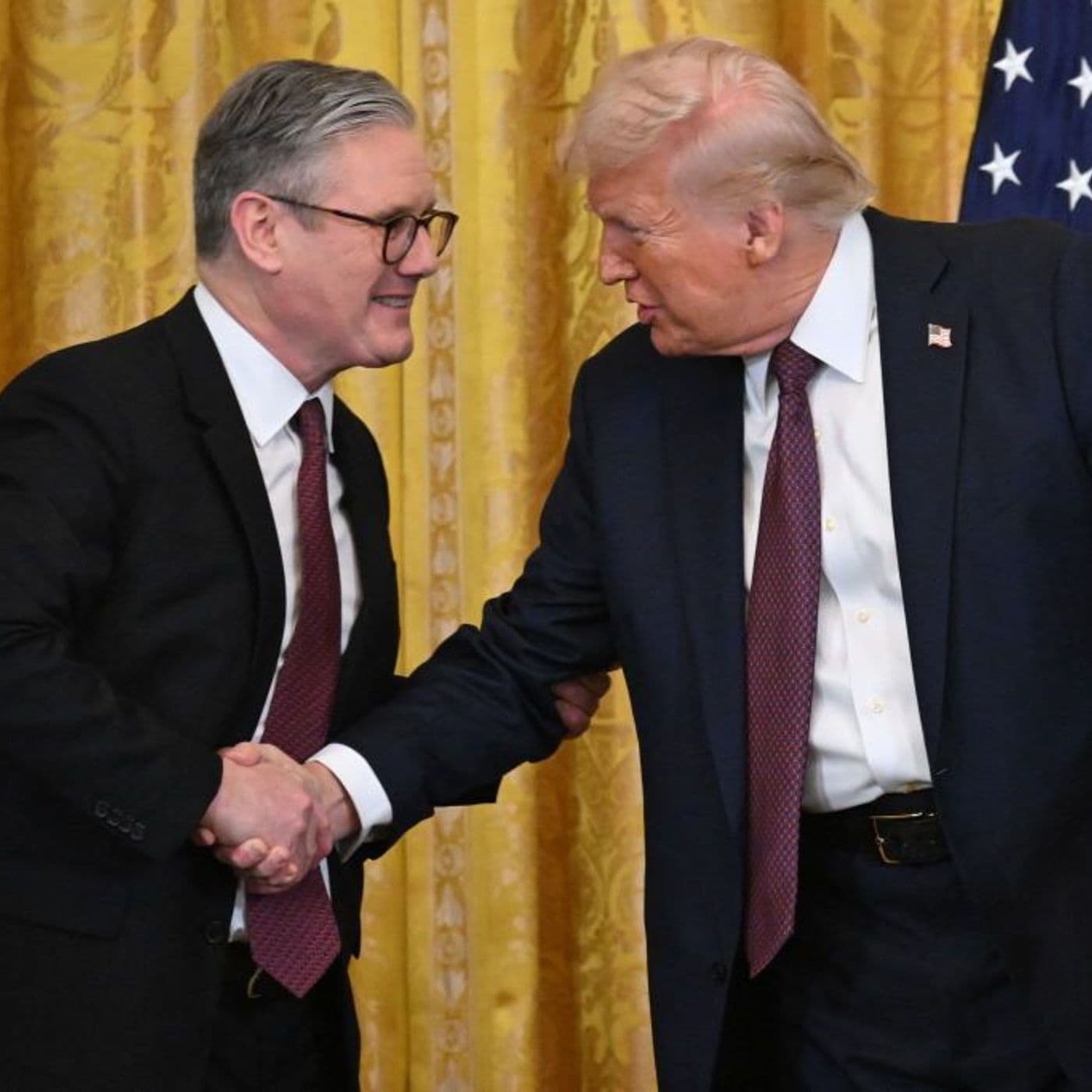 How Starmer won over the Donald artwork