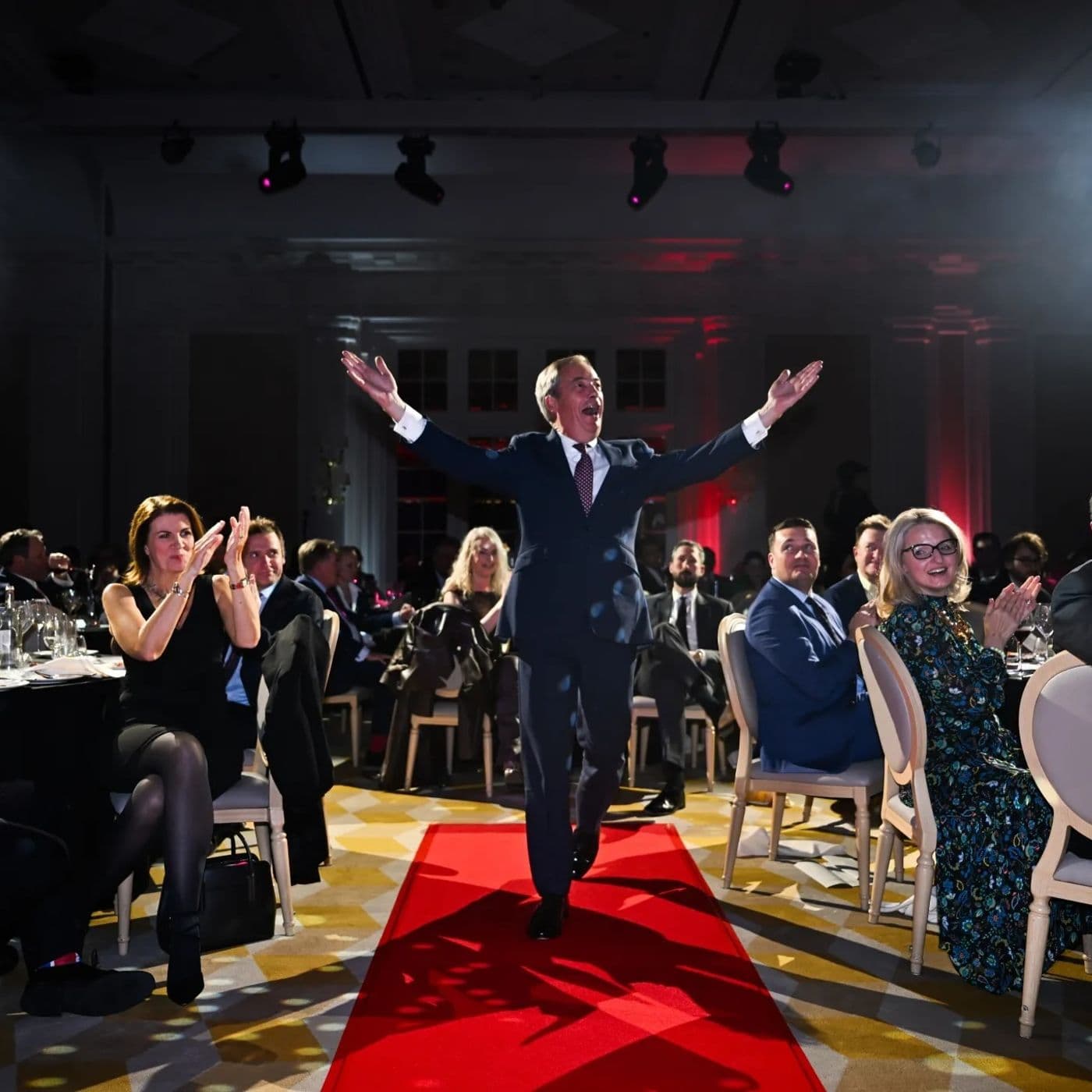 Spectator Awards: Nigel Farage promises a 'political revolution' artwork