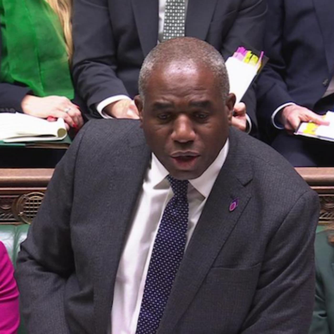 Breaking news: Lammy was good at PMQs artwork