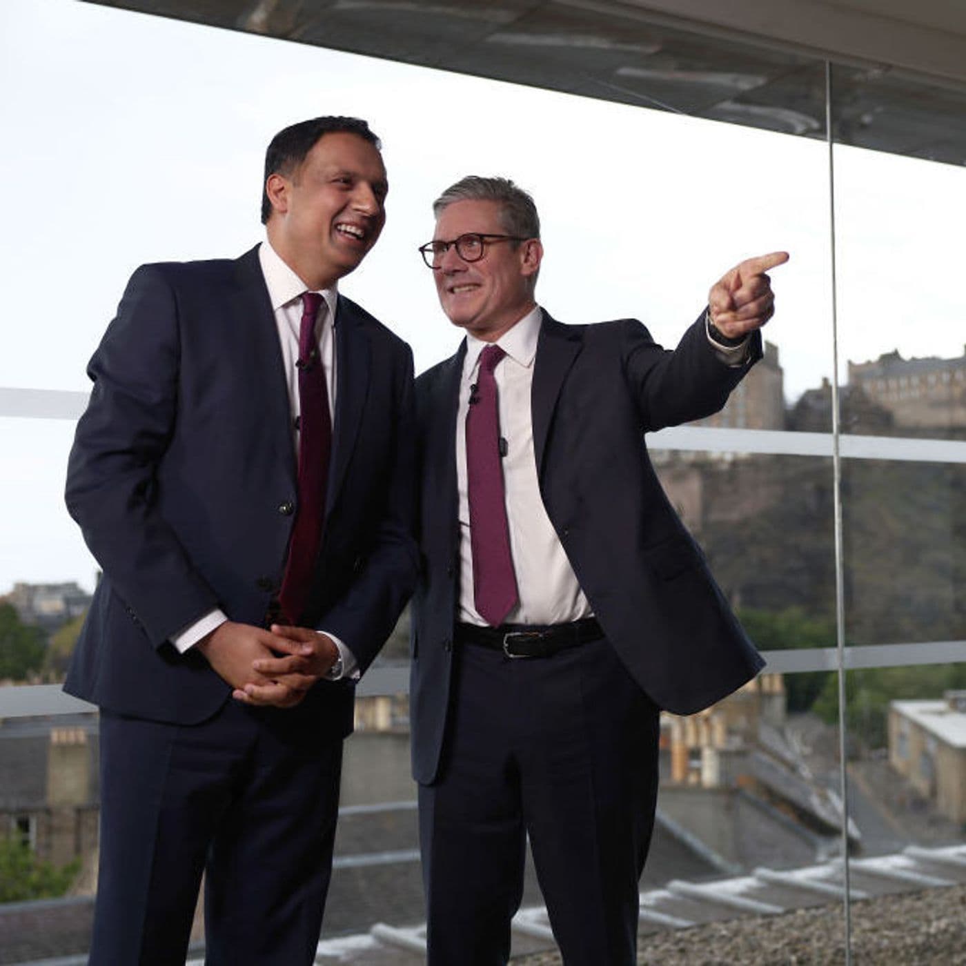 Starmer's Scottish headache artwork