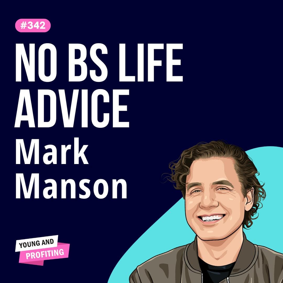 Mark Manson: The Hard Truth About Success & Happiness | Human Behavior | E342 artwork