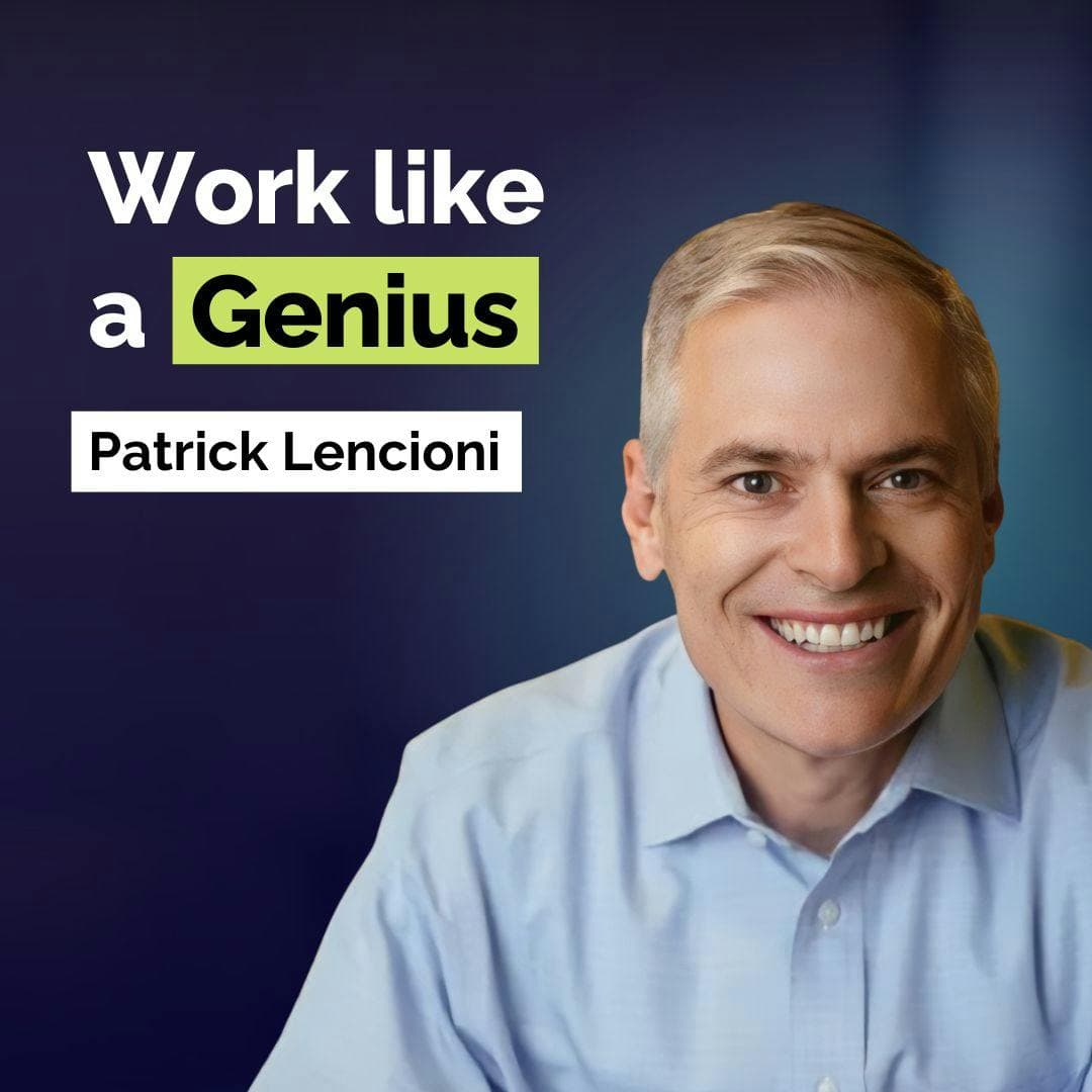 Patrick Lencioni: The Genius Way to Crush Team Burnout and Unlock Peak Productivity | Leadership | YAPClassic artwork