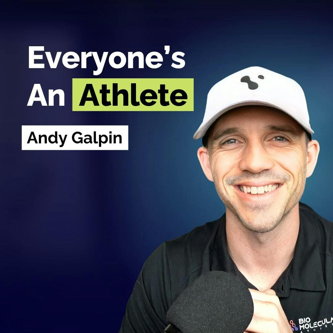 Dr. Andy Galpin: Fitness Lies Exposed! The No-BS Guide to Fixing Your Health & Performance | Health | E400 artwork