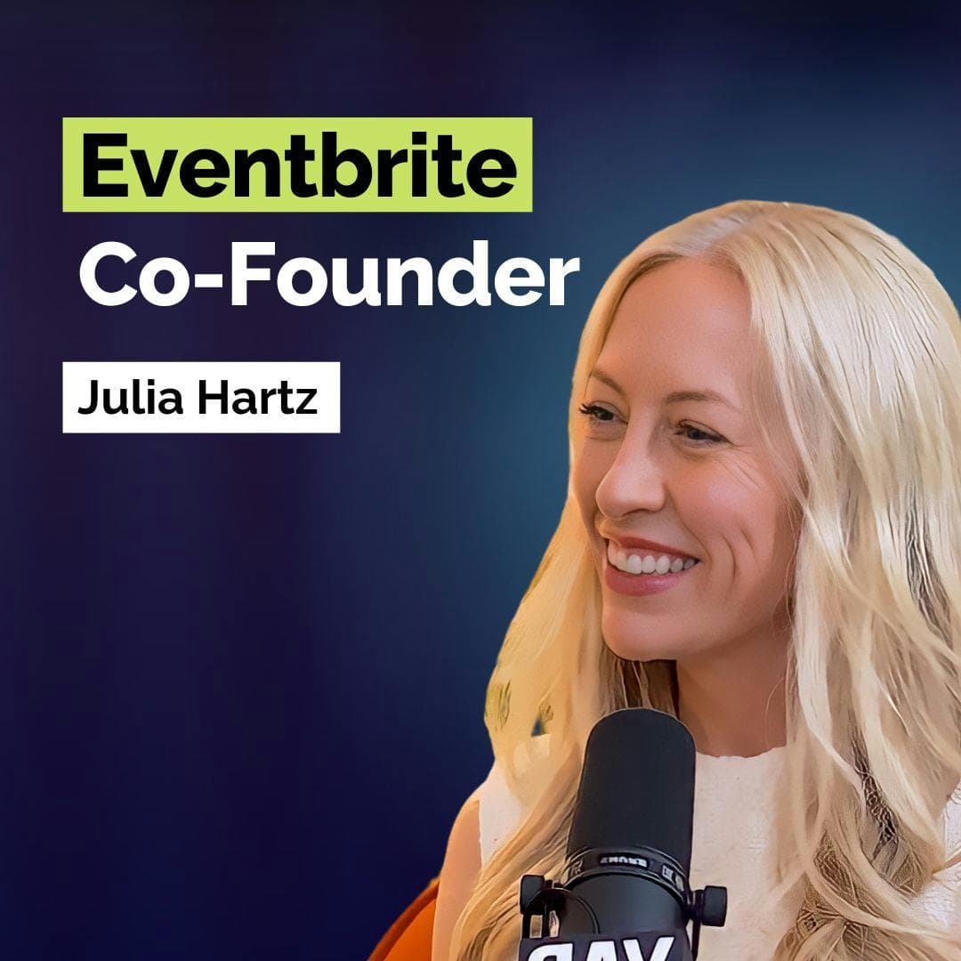 Julia Hartz: How to Build, Scale, and Exit a Billion-Dollar Startup From Scratch | Entrepreneurship | E398 artwork