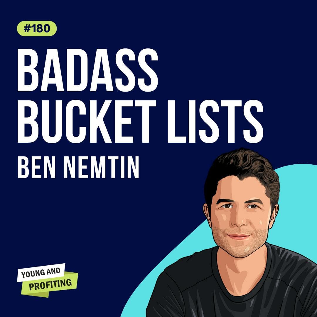 Ben Nemtin: Badass Bucket Lists | Mental Health | E180 artwork