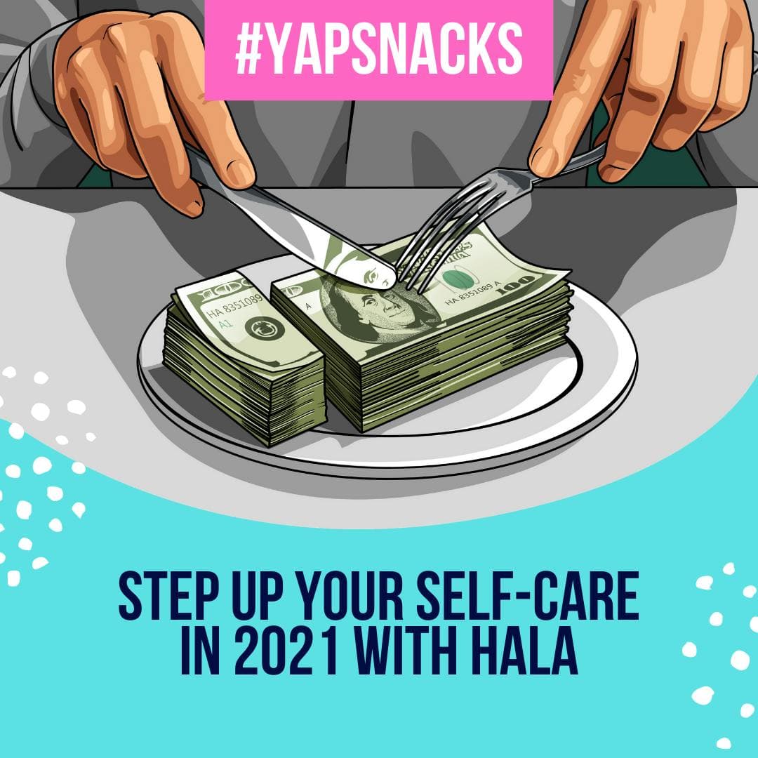 YAPSnacks: Step Up Your Self-Care in 2021 With Hala | Mental Health artwork