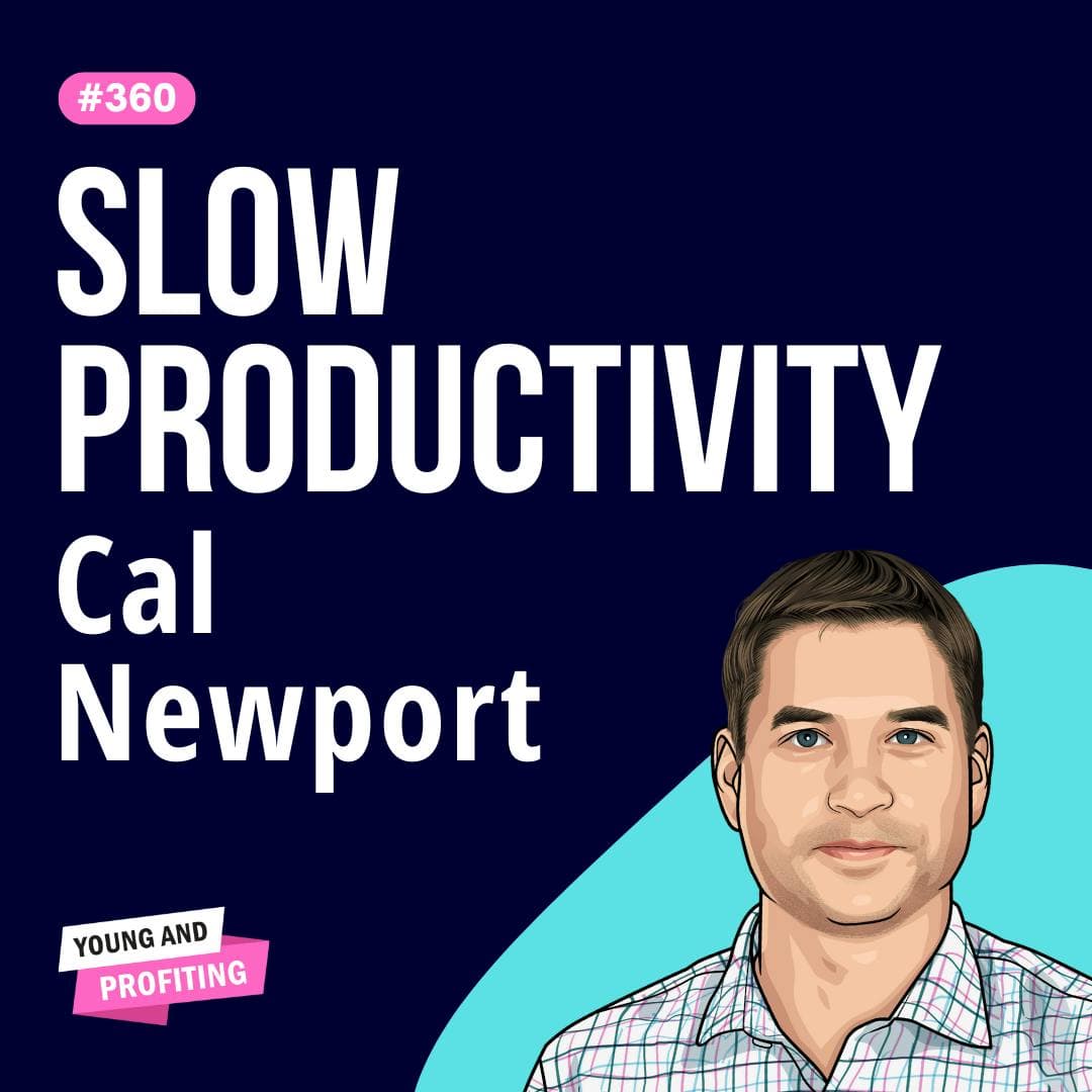 Cal Newport: How Entrepreneurs Can Cut Distractions to Instantly Boost Productivity | Productivity | E360 artwork