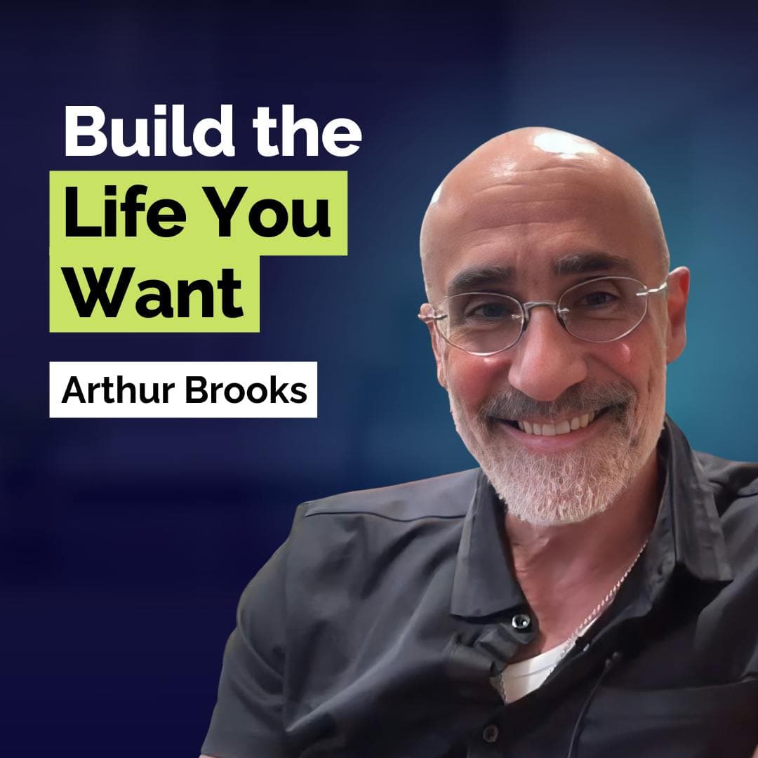Arthur Brooks: Unlock Lasting Happiness With These Science-Backed Strategies | Mental Health | YAPClassic artwork
