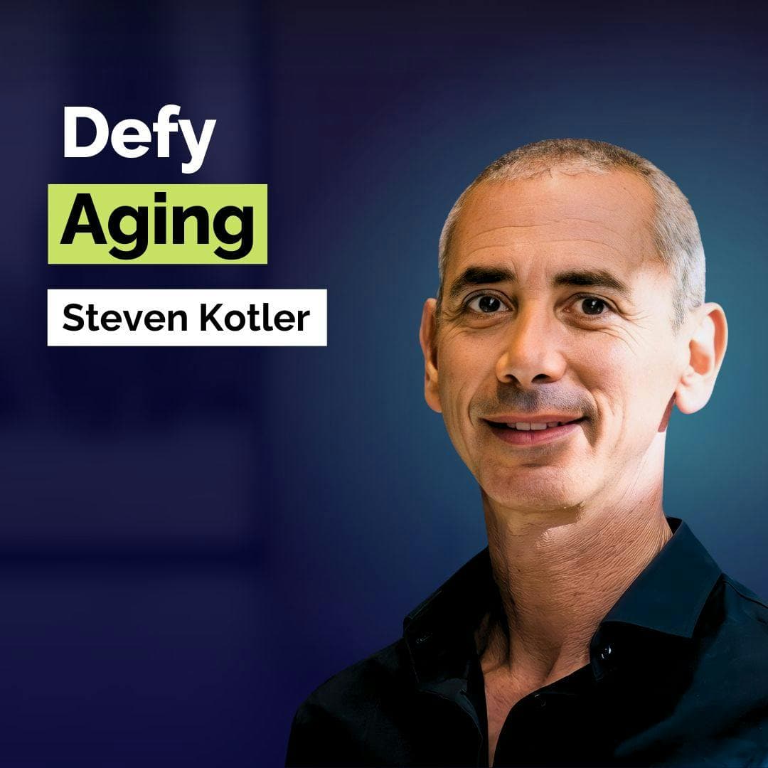Steven Kotler: The Psychology of Aging Well and Why Your Best Years May Still Be Ahead of You | Health and Wellness | YAPClassic artwork