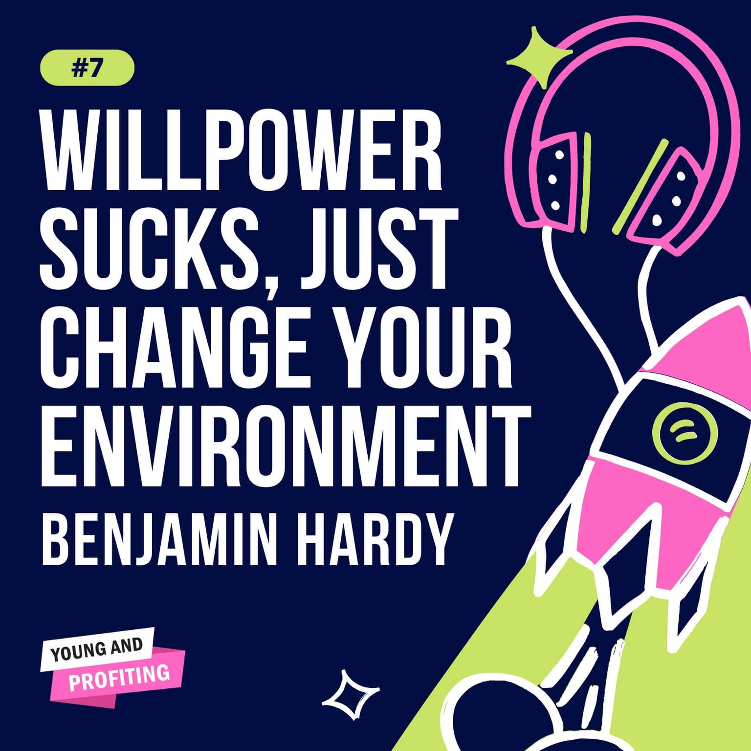 Benjamin Hardy on Breaking Habits and Changing Your Environment | Human Behavior | YAPClassic artwork