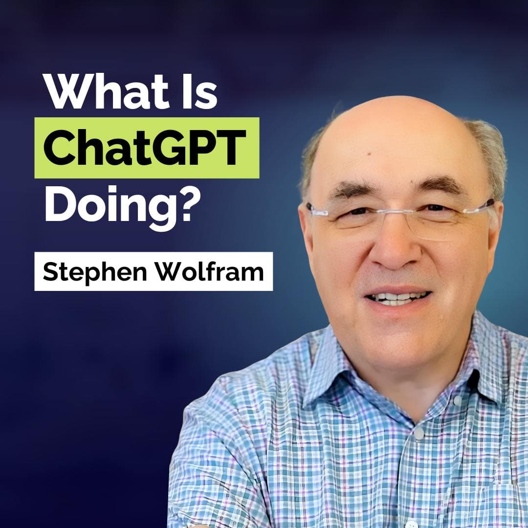 Stephen Wolfram: How AI Works and How to Use It to Stay Ahead | Artificial Intelligence | AI Vault artwork
