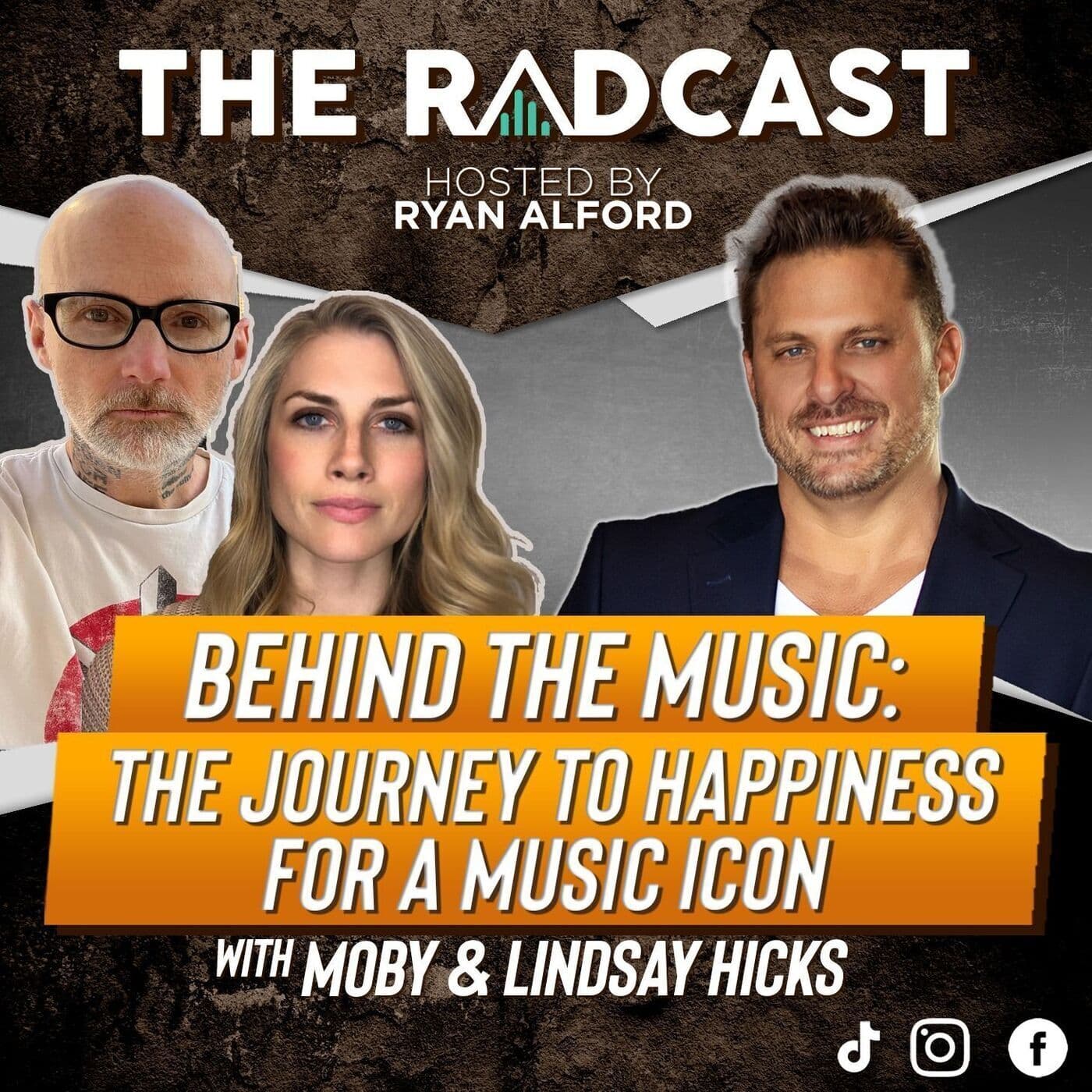 Behind the Music: The Journey to Happiness for a Music Icon with Moby & Lindsay Hicks artwork