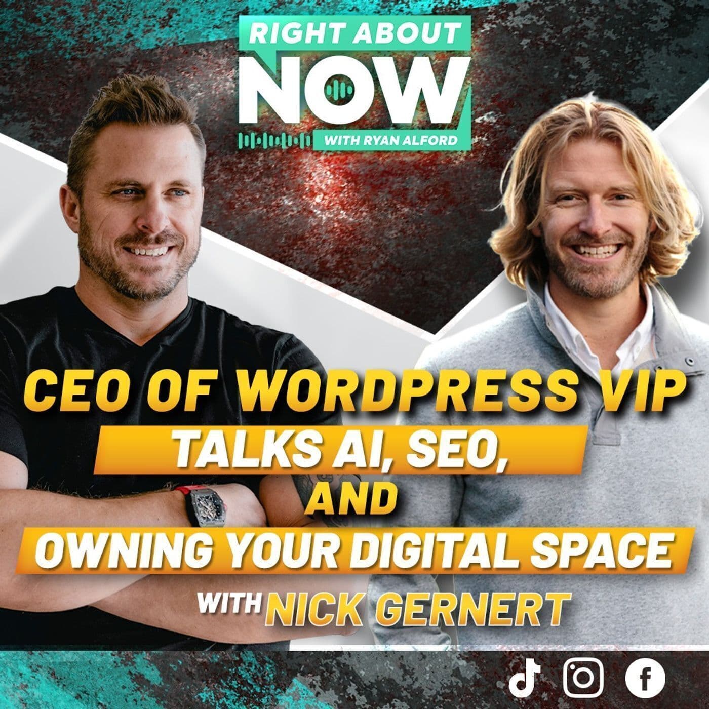 Nick Gernert, CEO of WordPress VIP, talks AI, SEO, and Owning Your Digital Space artwork