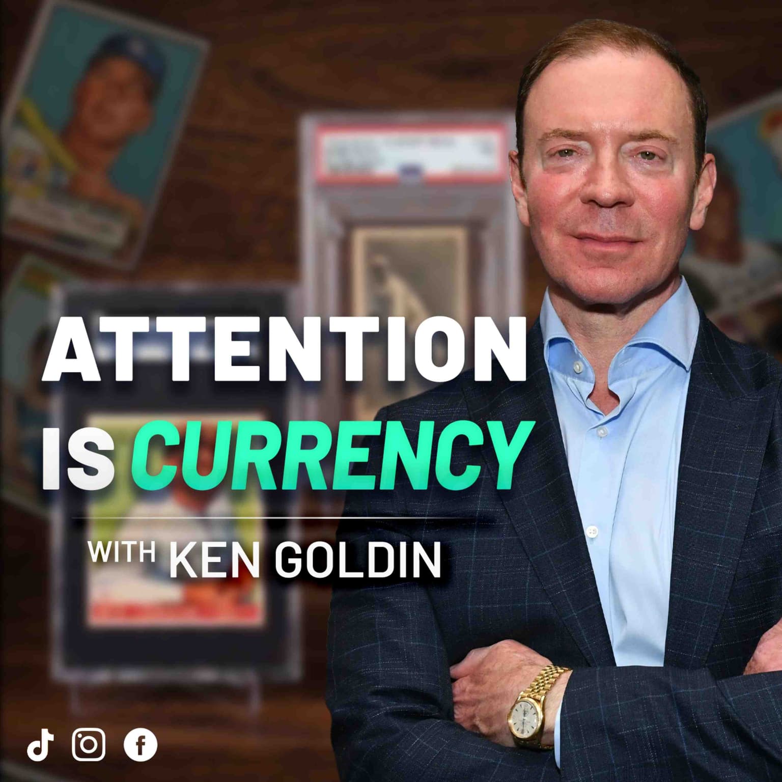 How Ken Goldin Built a $500M Market: Attention, Hype & the Business of Collectibles artwork