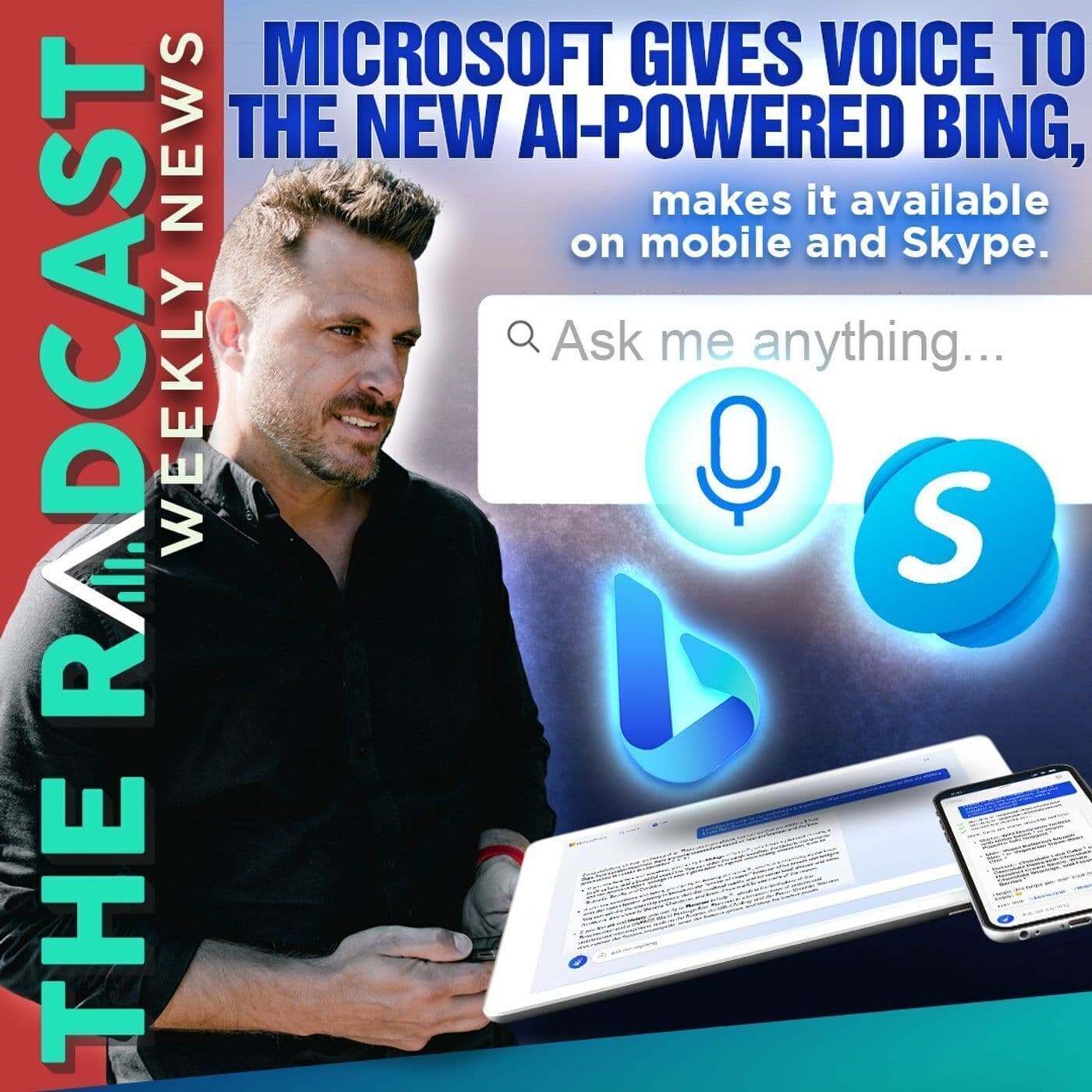 February 24, 2023 Marketing and Business News: Microsoft Gives Voice to the New AI-Powered Bing artwork