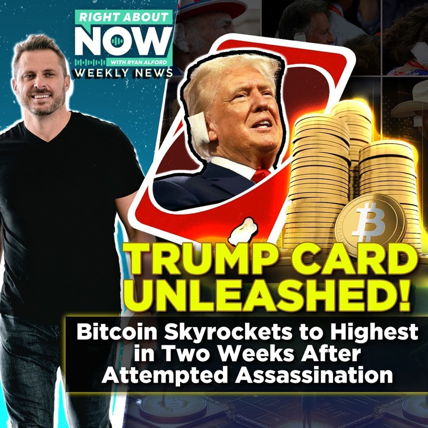 Weekly Business News for July 19 | Trump Card Unleashed! Bitcoin Skyrockets to Highest in Two Weeks After Attempted Assassination artwork