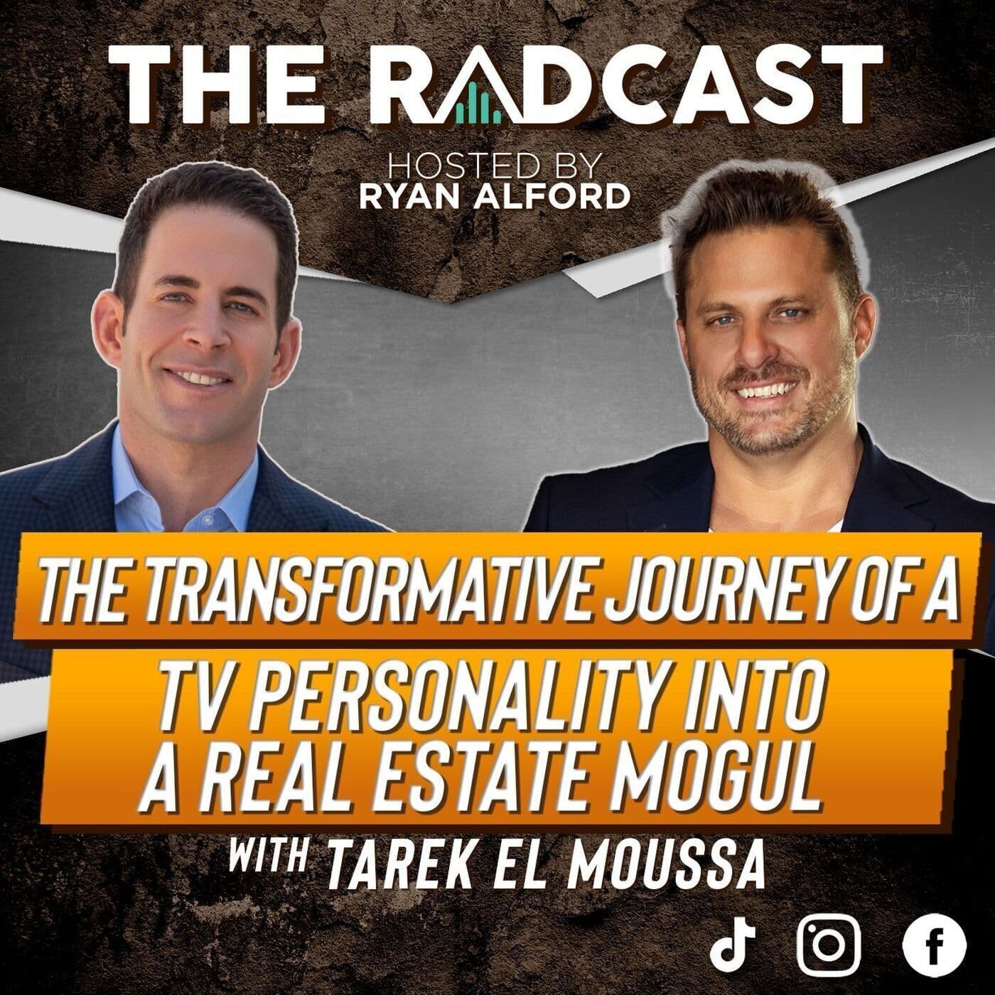Transformative Journey of a TV Personality Into A Real Estate Mogul with Tarek El Moussa artwork