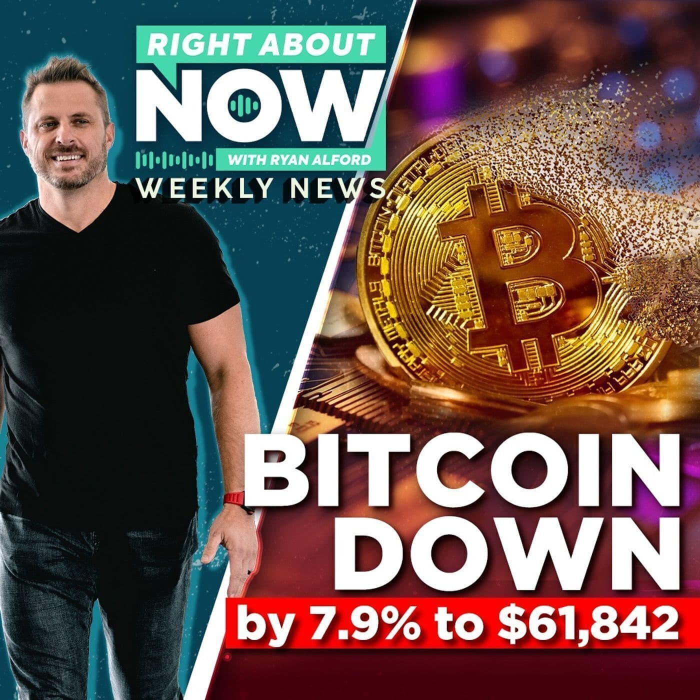 The Week of April 19 | Bitcoin Down by 7.9% to $61,842 artwork