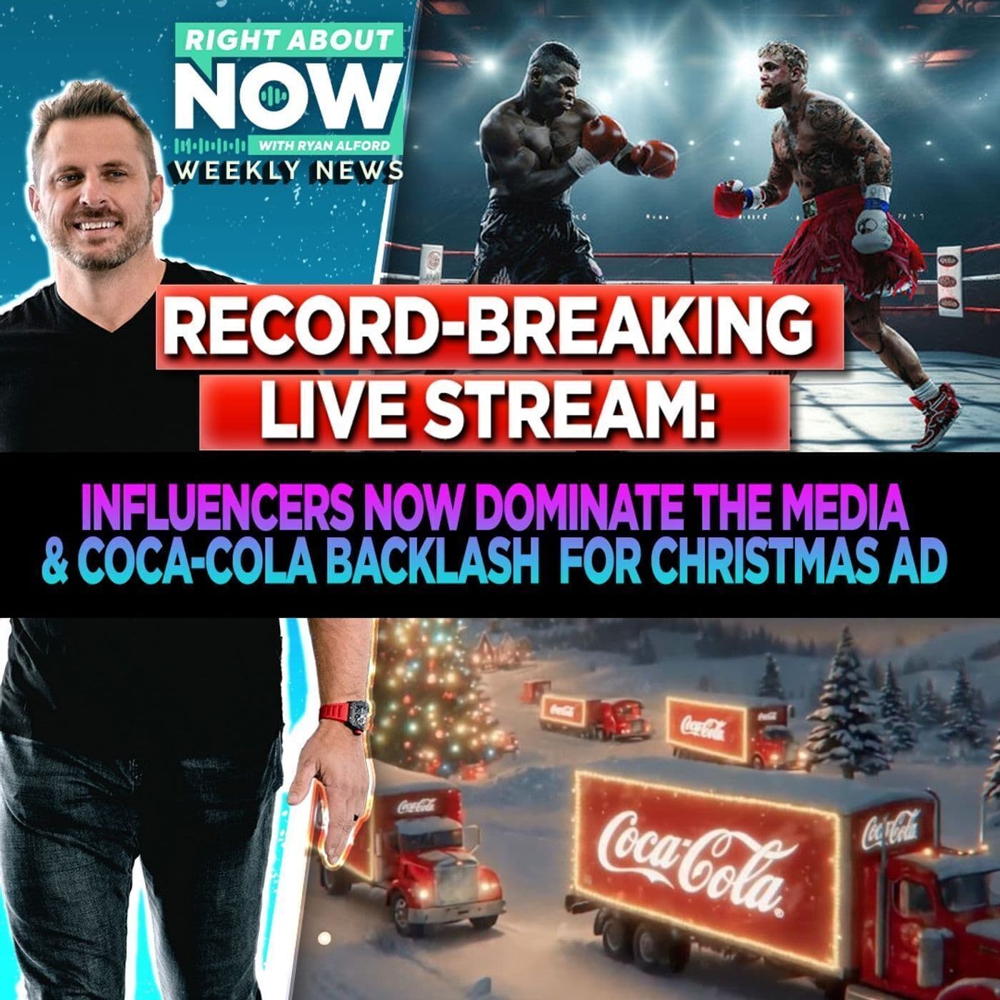 Record-Breaking Live Stream: Influencers Now Dominate The Media and Coca-Cola Backlash for Christmas Ad artwork