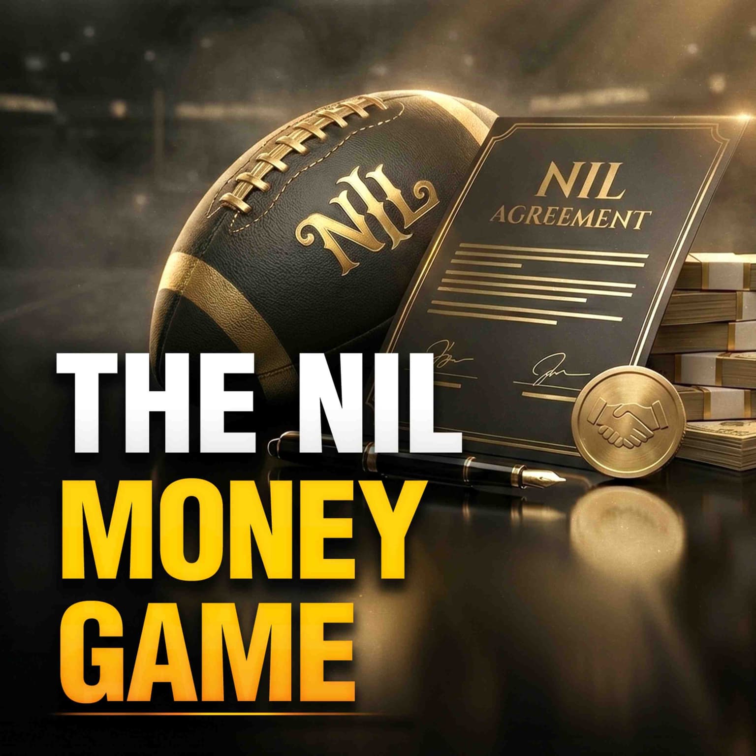 The Business of NIL: Parents, Brands, and the Power Behind College Sports | Justin J. Giangrande artwork