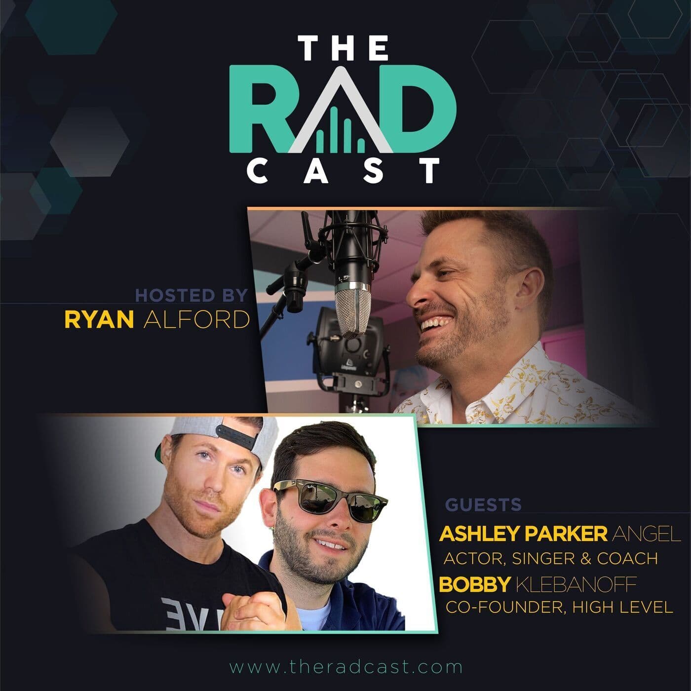 Ashley Parker Angel and Bobby Klebanoff - Founders of High Level artwork