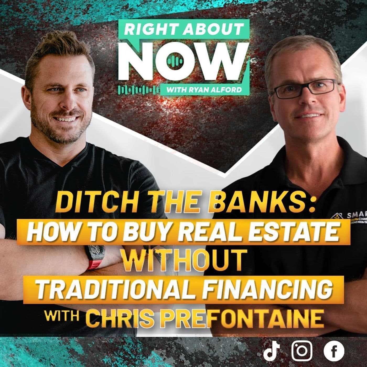 Ditch The Banks: How To Buy Real estate Without Traditional Financing with Chris Prefontaine artwork