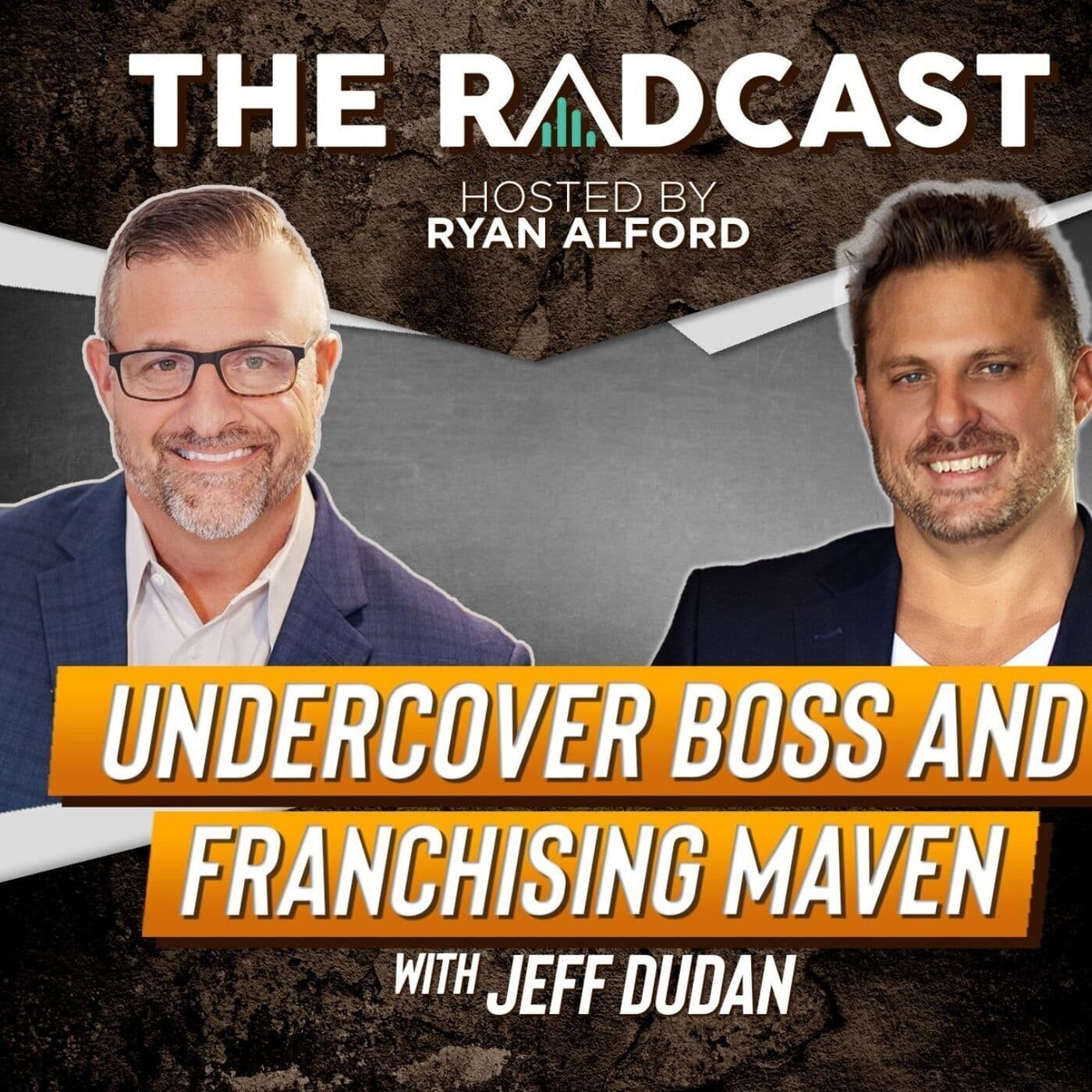 Undercover Boss and Franchising Maven with Jeff Dudan artwork