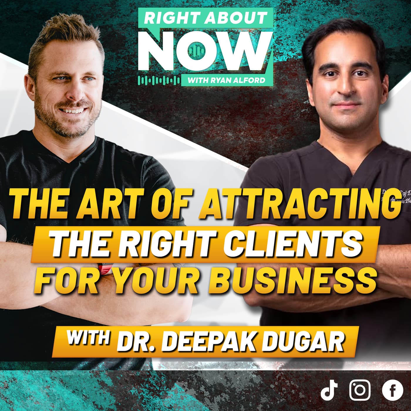 The Art of Attracting the Right Clients for Your Business with Dr. Deepak Dugar artwork