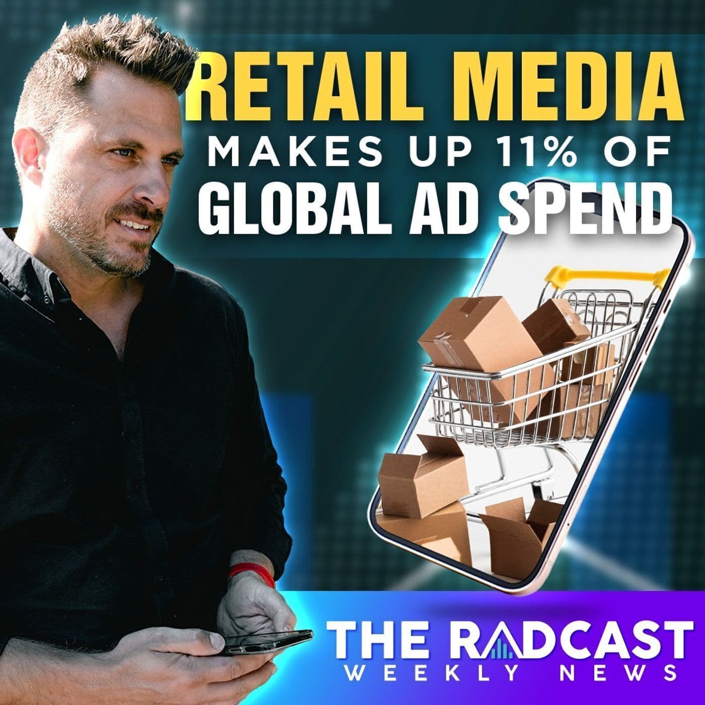 Retail Media Makes Up 11% of Ad Spend - Weekly Marketing News 9.23.22 artwork