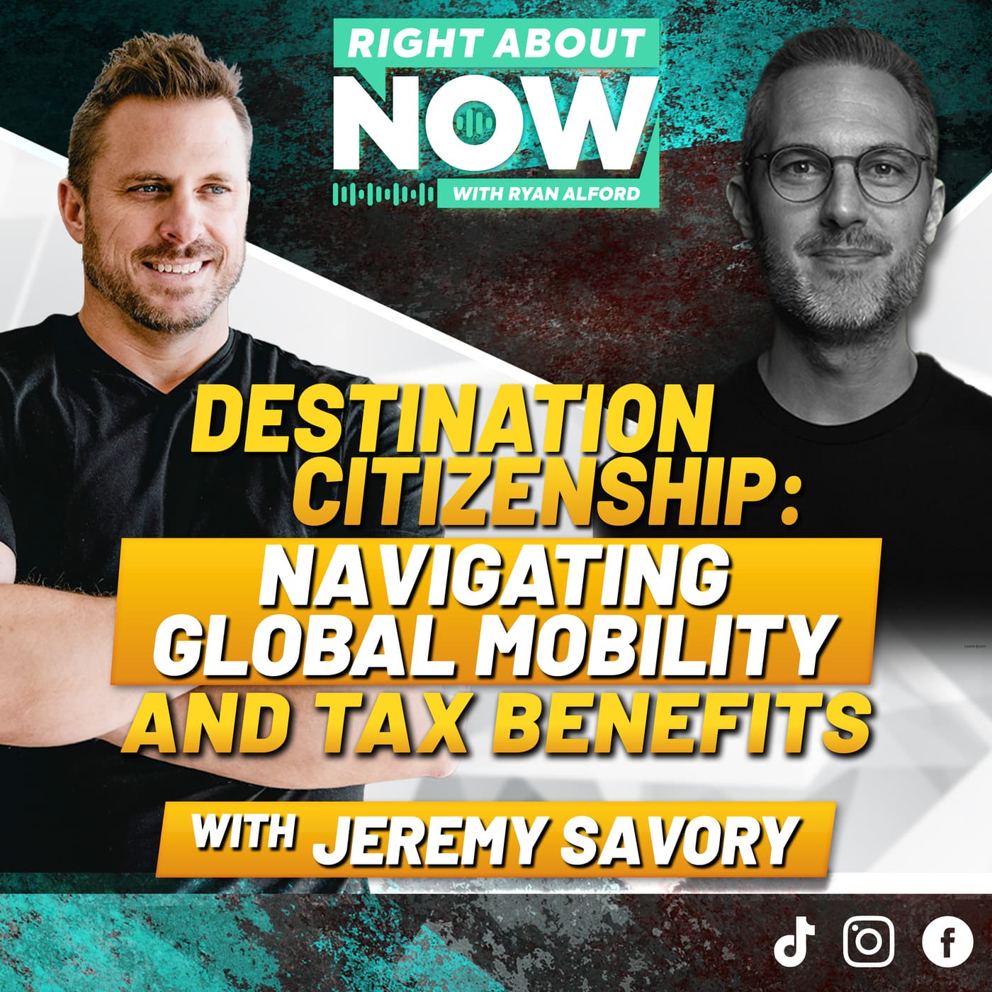 Destination Citizenship: Navigating Global Mobility and Tax Benefits with Jeremy Savory artwork