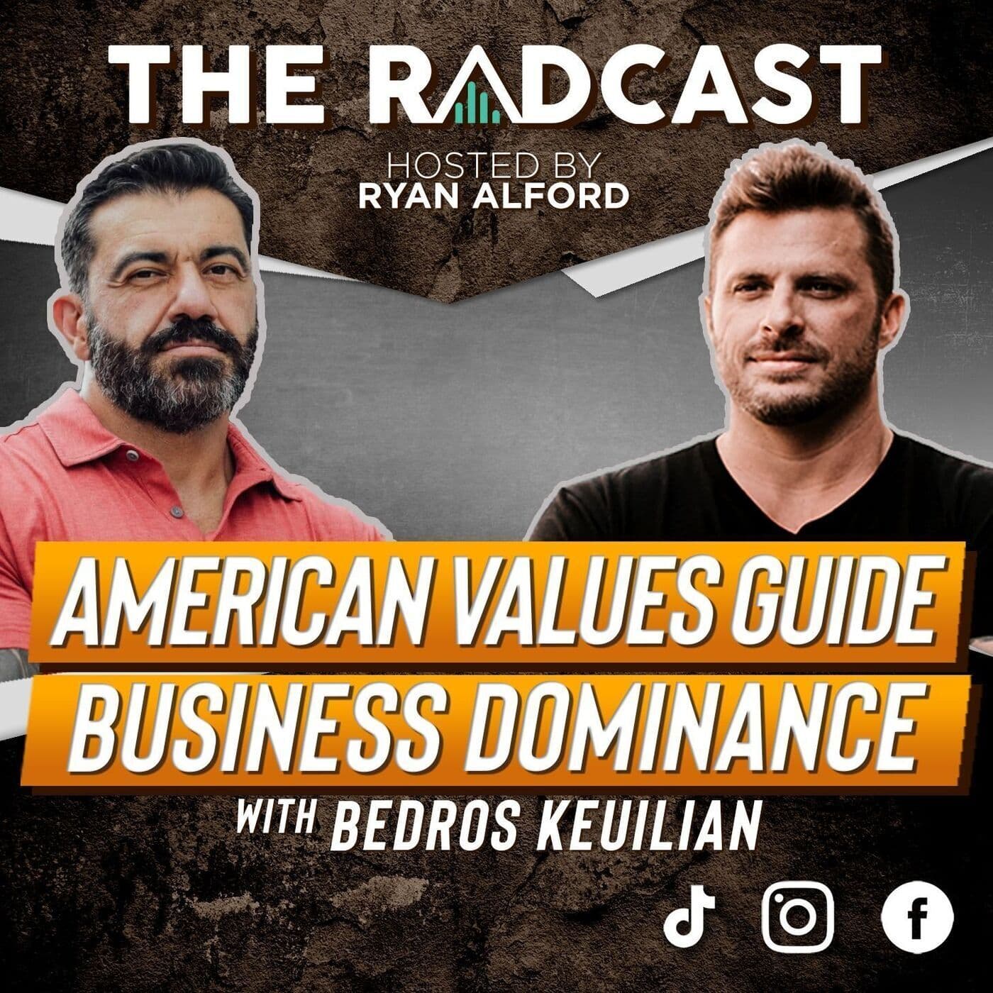 American Values Guide Business Dominance with Bedros Keuilian artwork