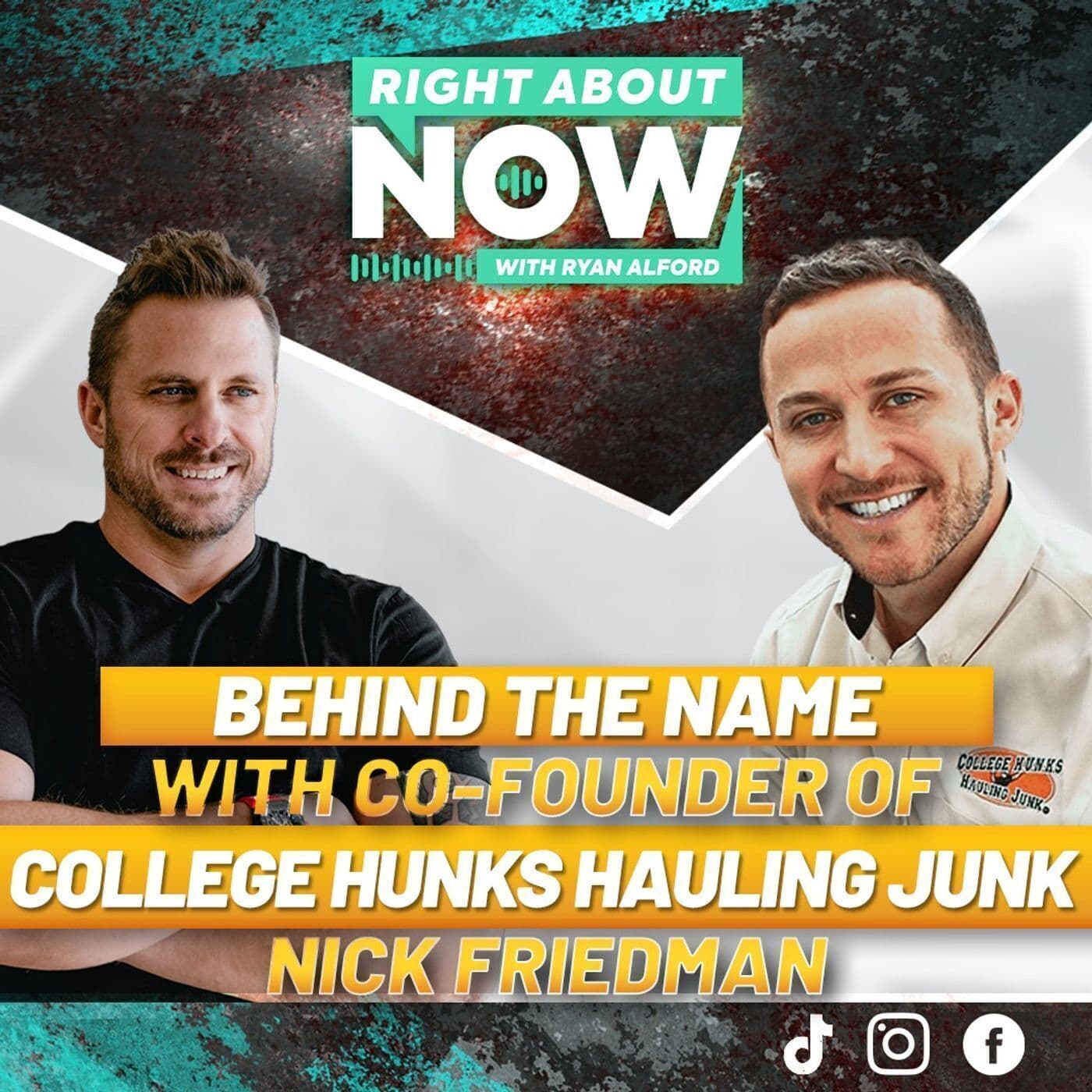 Behind The Name With Co-Founder of College Hunks Hauling Junk | Nick Friedman artwork