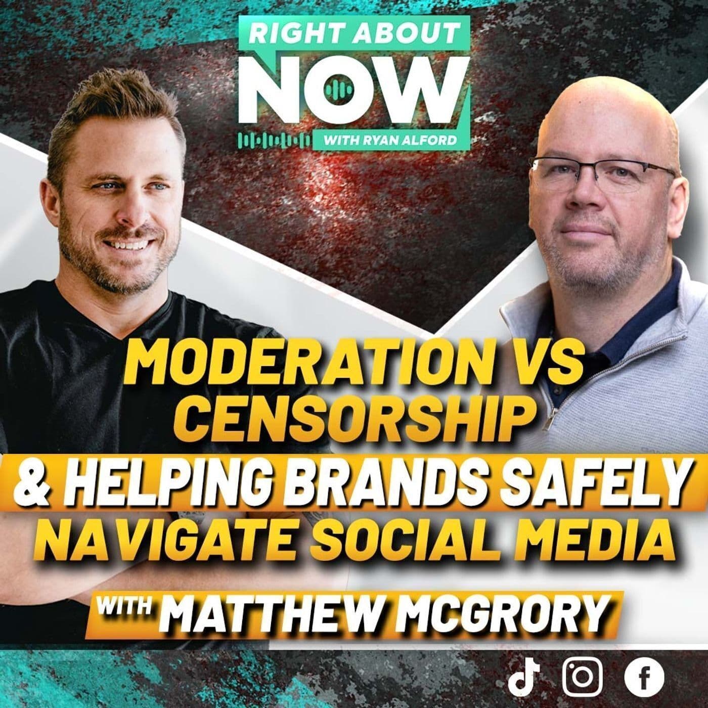 Moderation vs Censorship & Helping Brands Safely Navigate Social Media w/ Matthew McGrory artwork