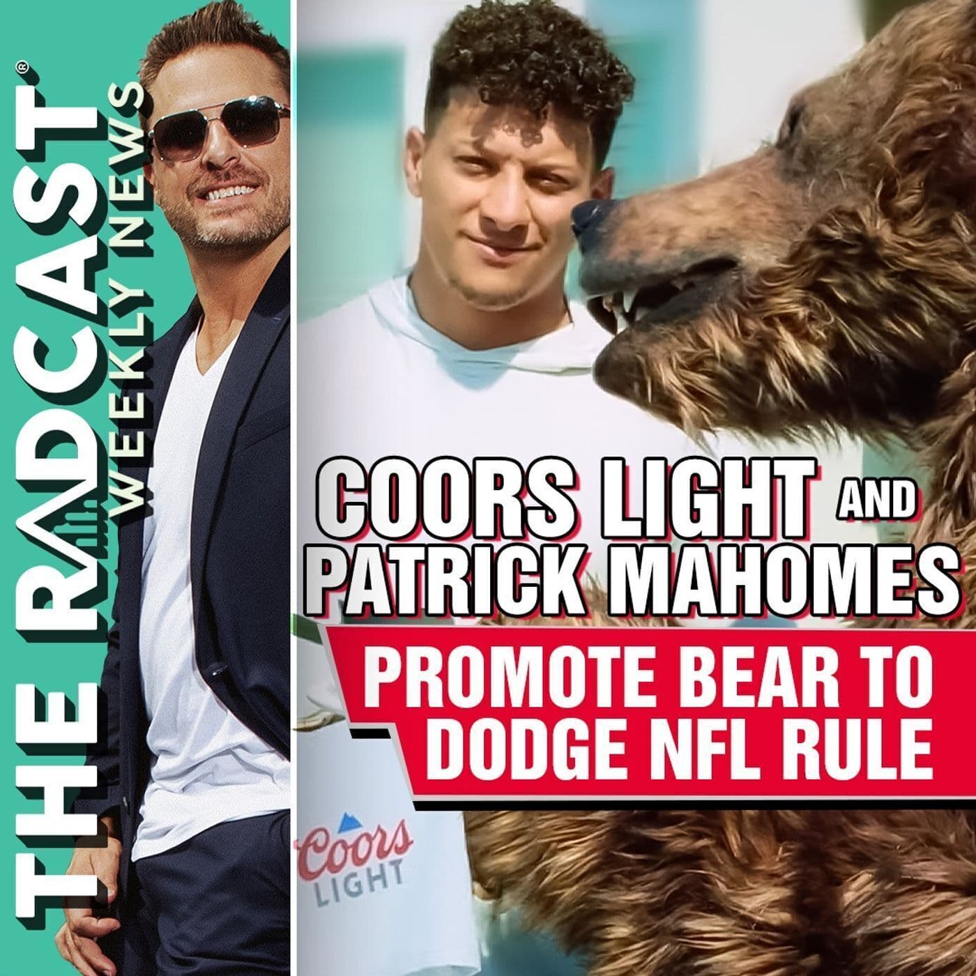 The Week of June 23, 2023 Marketing and Business News: The Coors Light and Patrick Mahomes Promote Bear to Dodge NFL Rule artwork