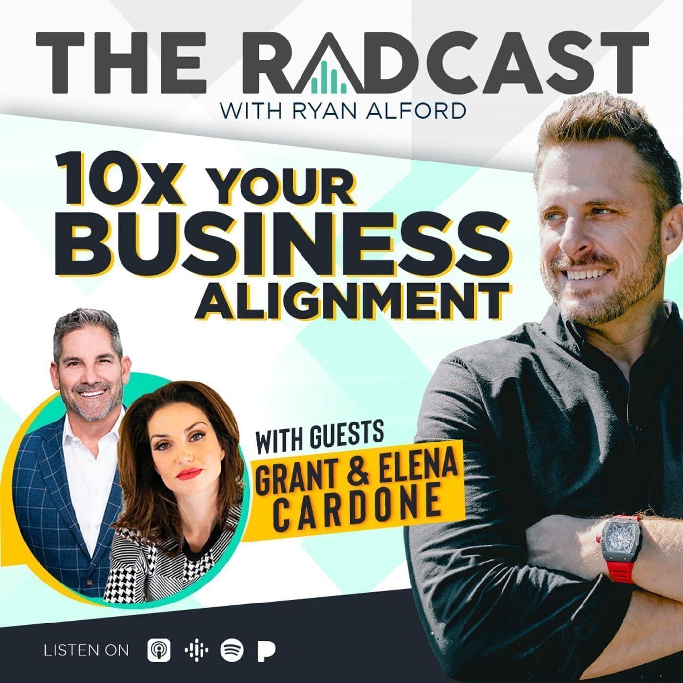 10X Your Business Alignment with Grant Cardone and Elena Cardone - Combined Episode Highlights artwork