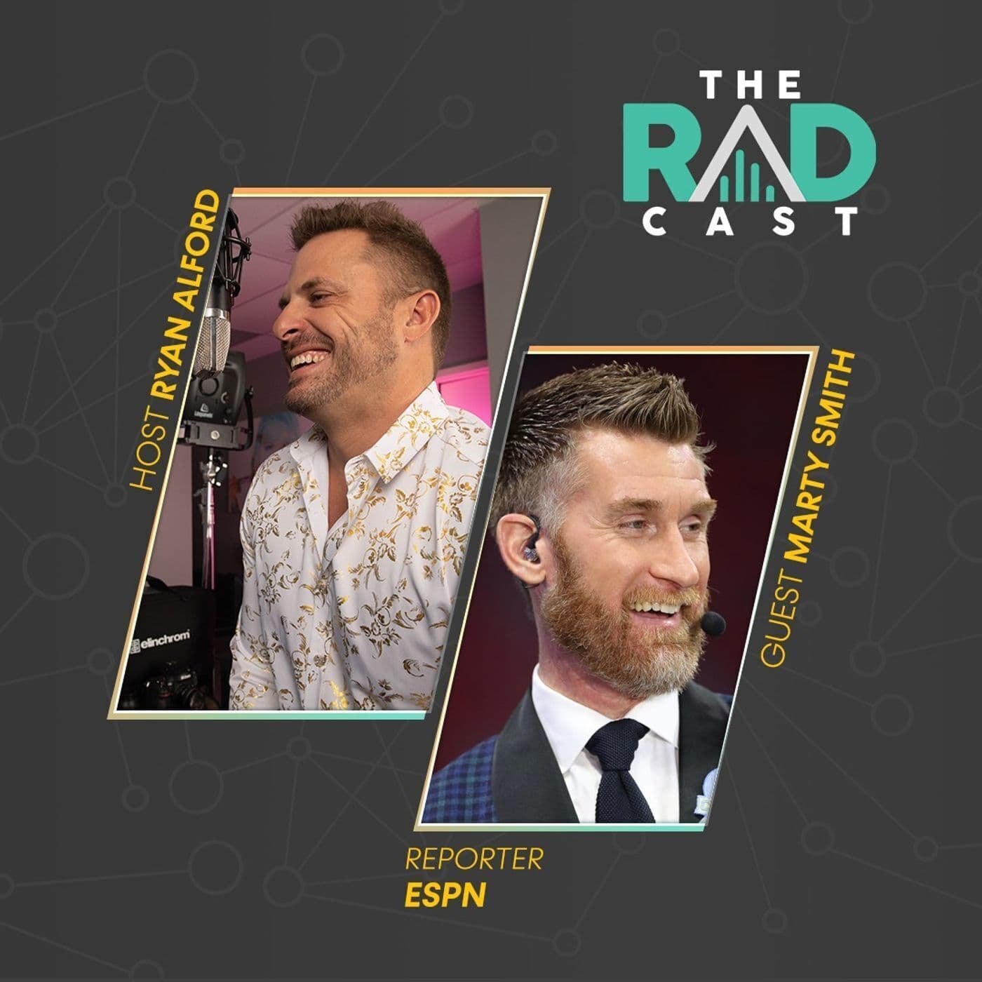 Marty Smith - ESPN Sports Journalist Reporter artwork