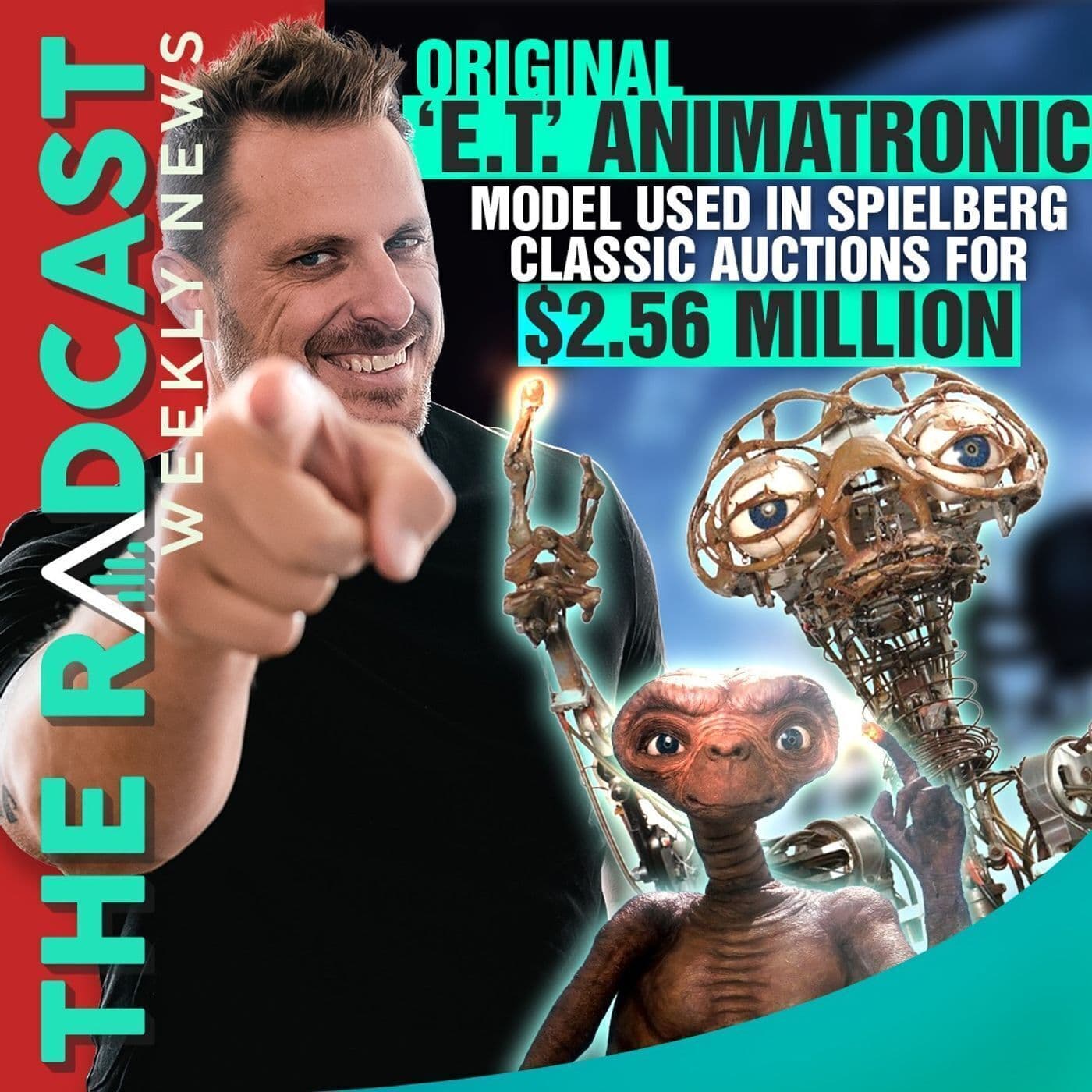 Original E.T. Animatronic Model Used in Spielberg Classic Auctions for $2.56 Million: Weekly News 12.23.22 artwork
